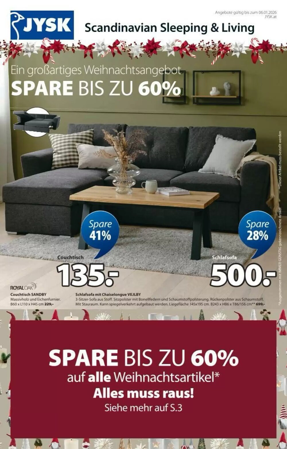 JYSK Flugblatt (ab 10.12.2025) - Angebote und Prospekt - Seite 1