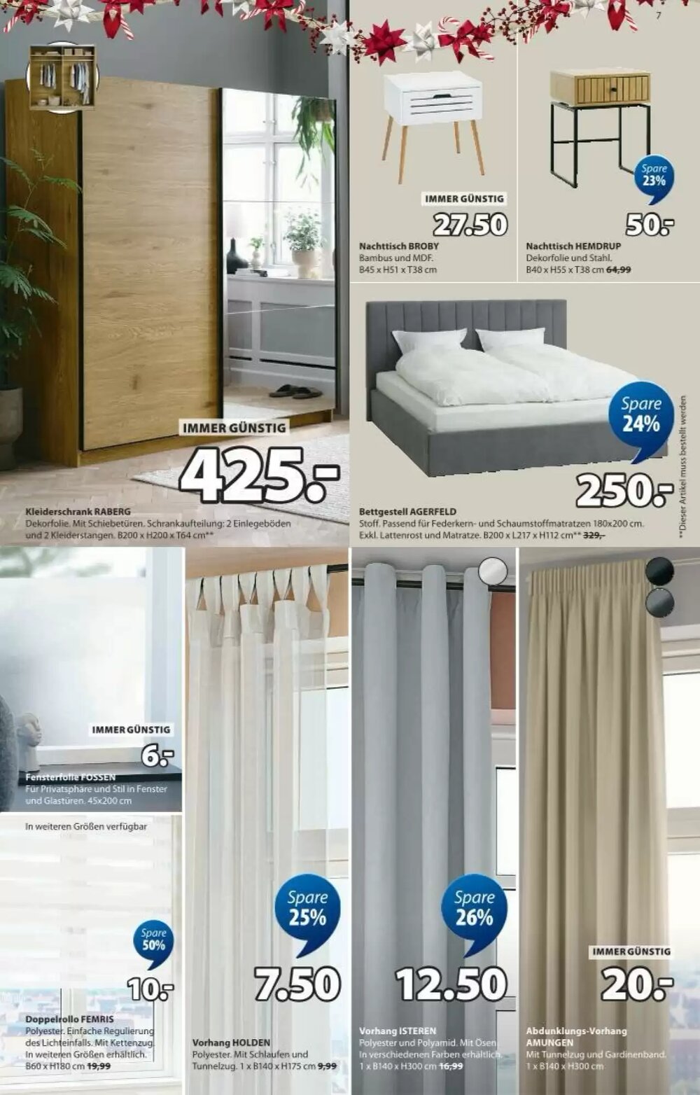 JYSK Flugblatt (ab 10.12.2025) - Angebote und Prospekt - Seite 7