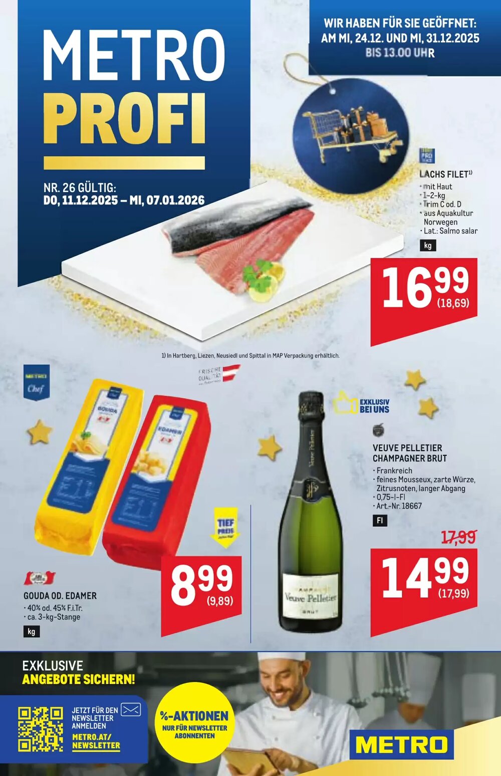 Metro Flugblatt (ab 11.12.2025) - Angebote und Prospekt - Seite 1