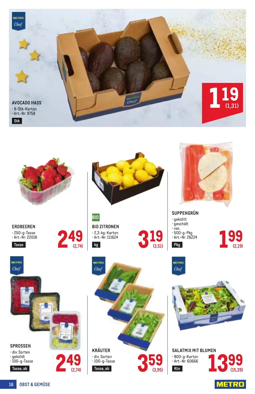 Metro Flugblatt (ab 11.12.2025) - Angebote und Prospekt - Seite 16