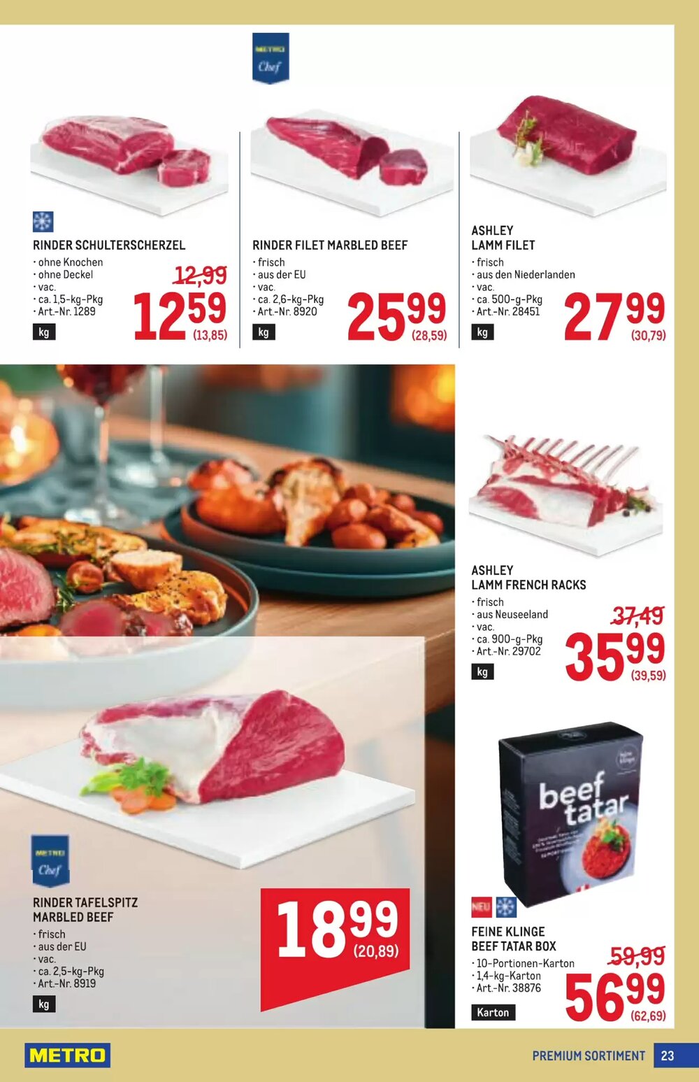 Metro Flugblatt (ab 11.12.2025) - Angebote und Prospekt - Seite 23