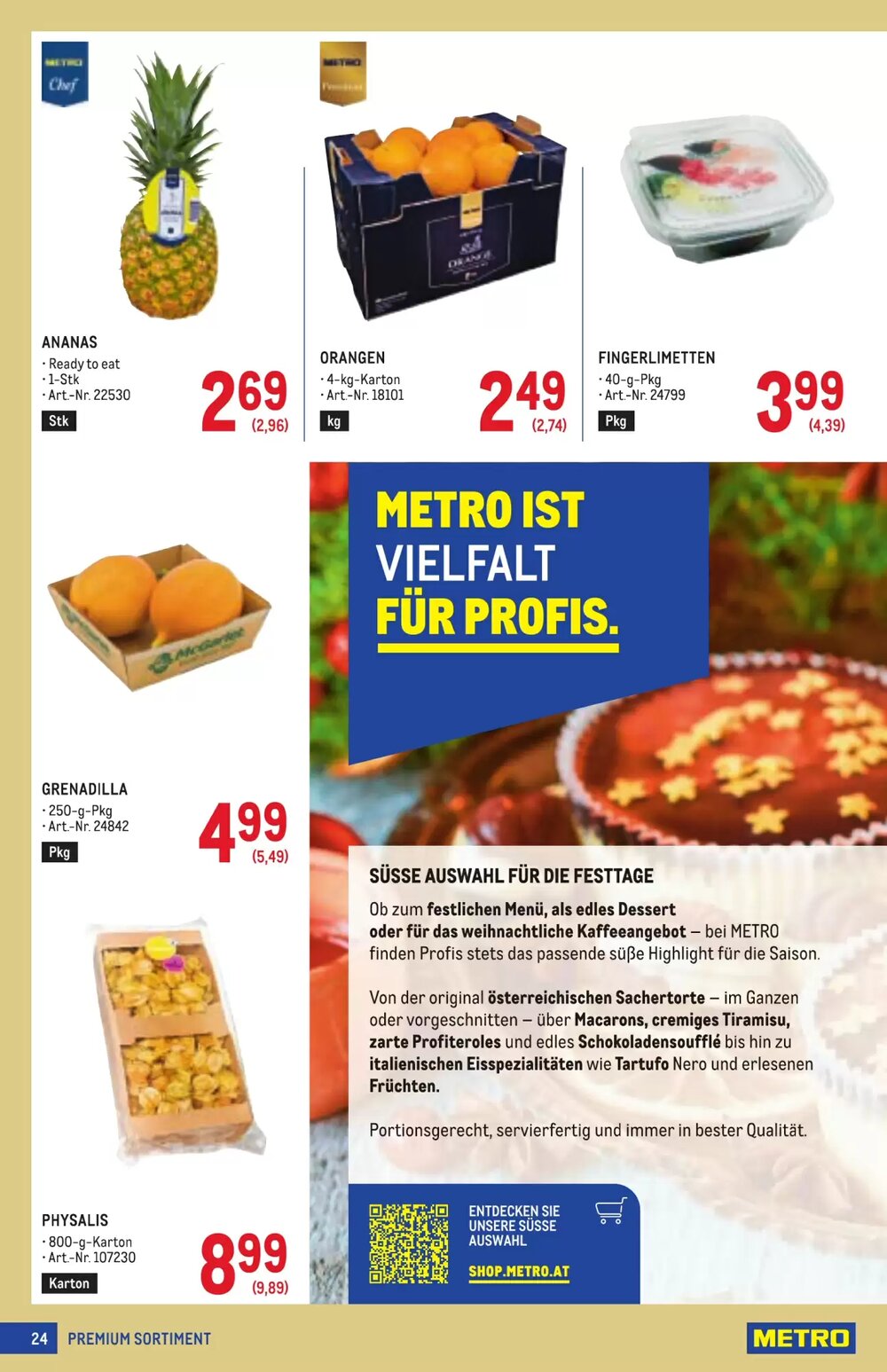 Metro Flugblatt (ab 11.12.2025) - Angebote und Prospekt - Seite 24