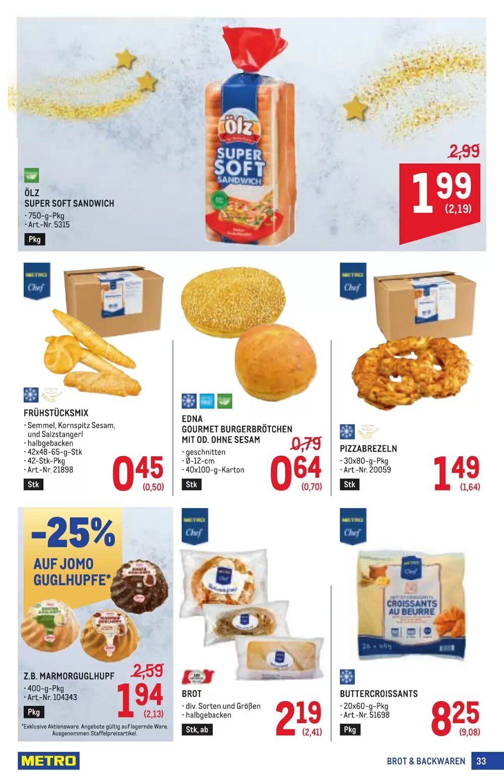 Metro Flugblatt (ab 11.12.2025) - Angebote und Prospekt - Seite 33