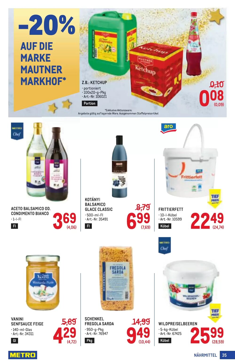 Metro Flugblatt (ab 11.12.2025) - Angebote und Prospekt - Seite 35