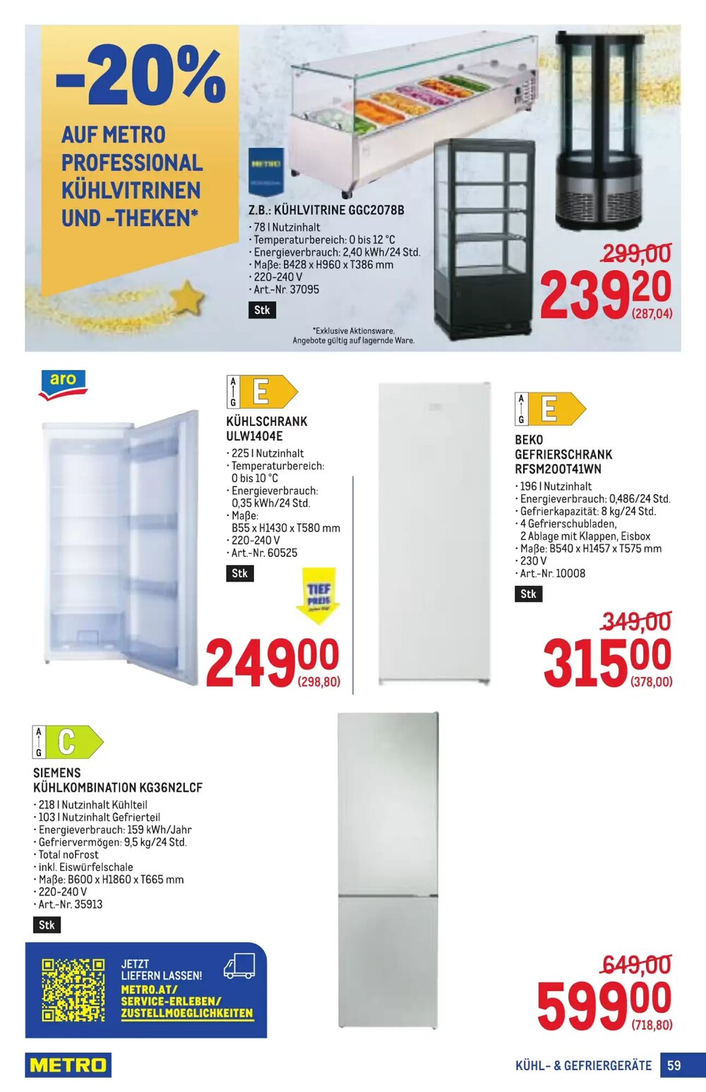 Metro Flugblatt (ab 11.12.2025) - Angebote und Prospekt - Seite 59