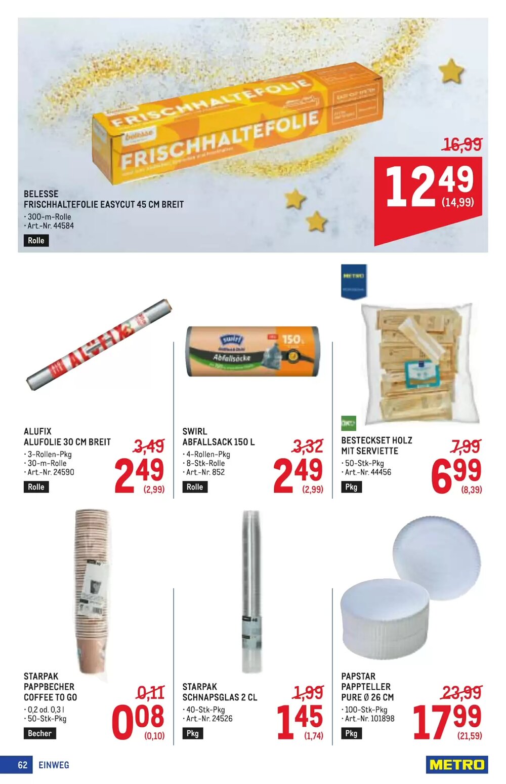 Metro Flugblatt (ab 11.12.2025) - Angebote und Prospekt - Seite 62