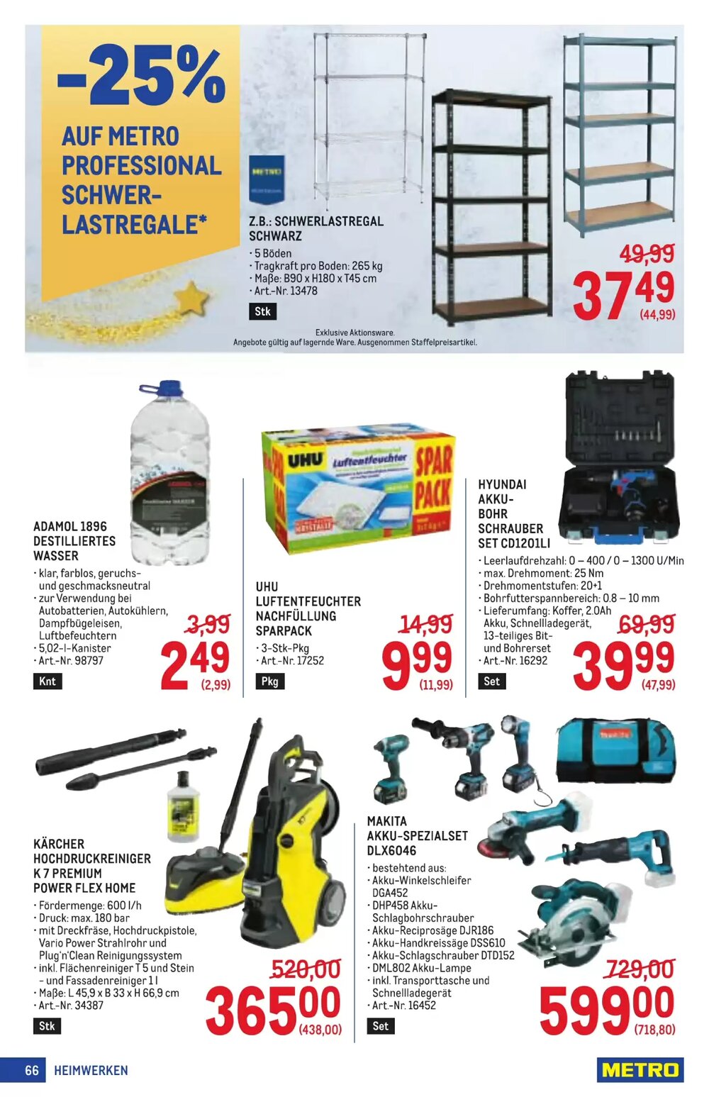 Metro Flugblatt (ab 11.12.2025) - Angebote und Prospekt - Seite 66