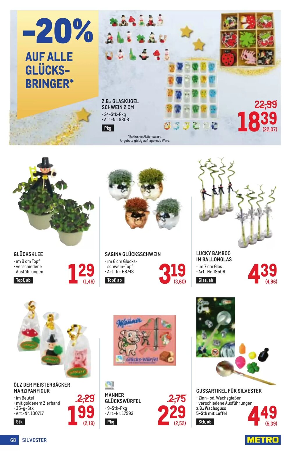 Metro Flugblatt (ab 11.12.2025) - Angebote und Prospekt - Seite 68