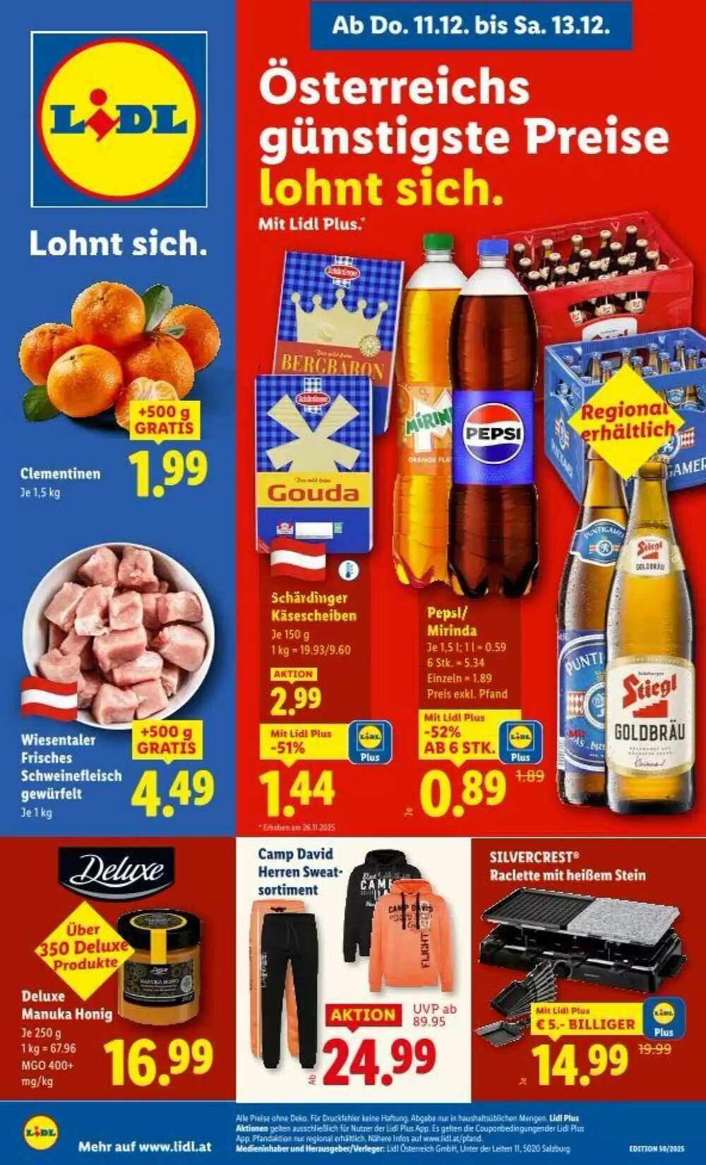 Lidl Flugblatt (ab 11.12.2025) - Angebote und Prospekt - Seite 1