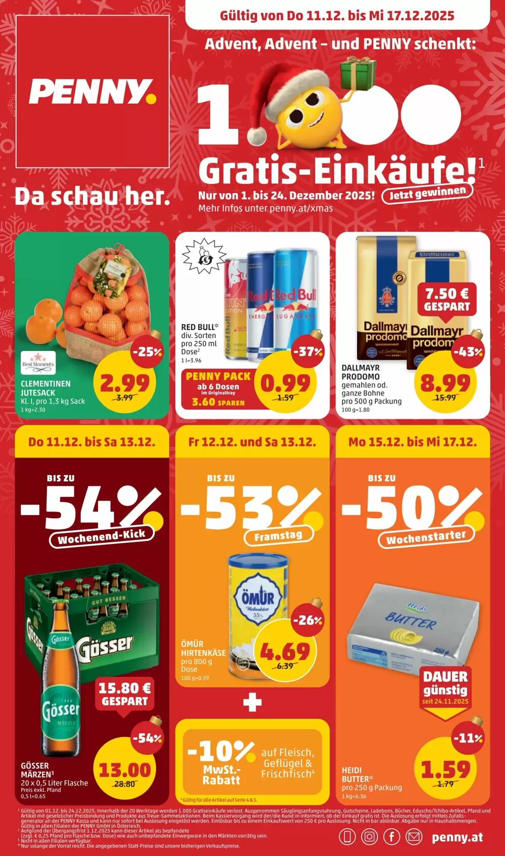 PENNY Flugblatt (ab 11.12.2025) - Angebote und Prospekt - Seite 1
