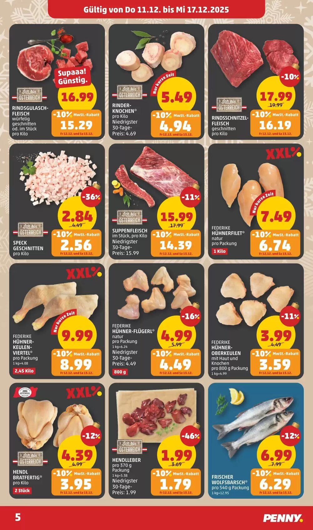 PENNY Flugblatt (ab 11.12.2025) - Angebote und Prospekt - Seite 5