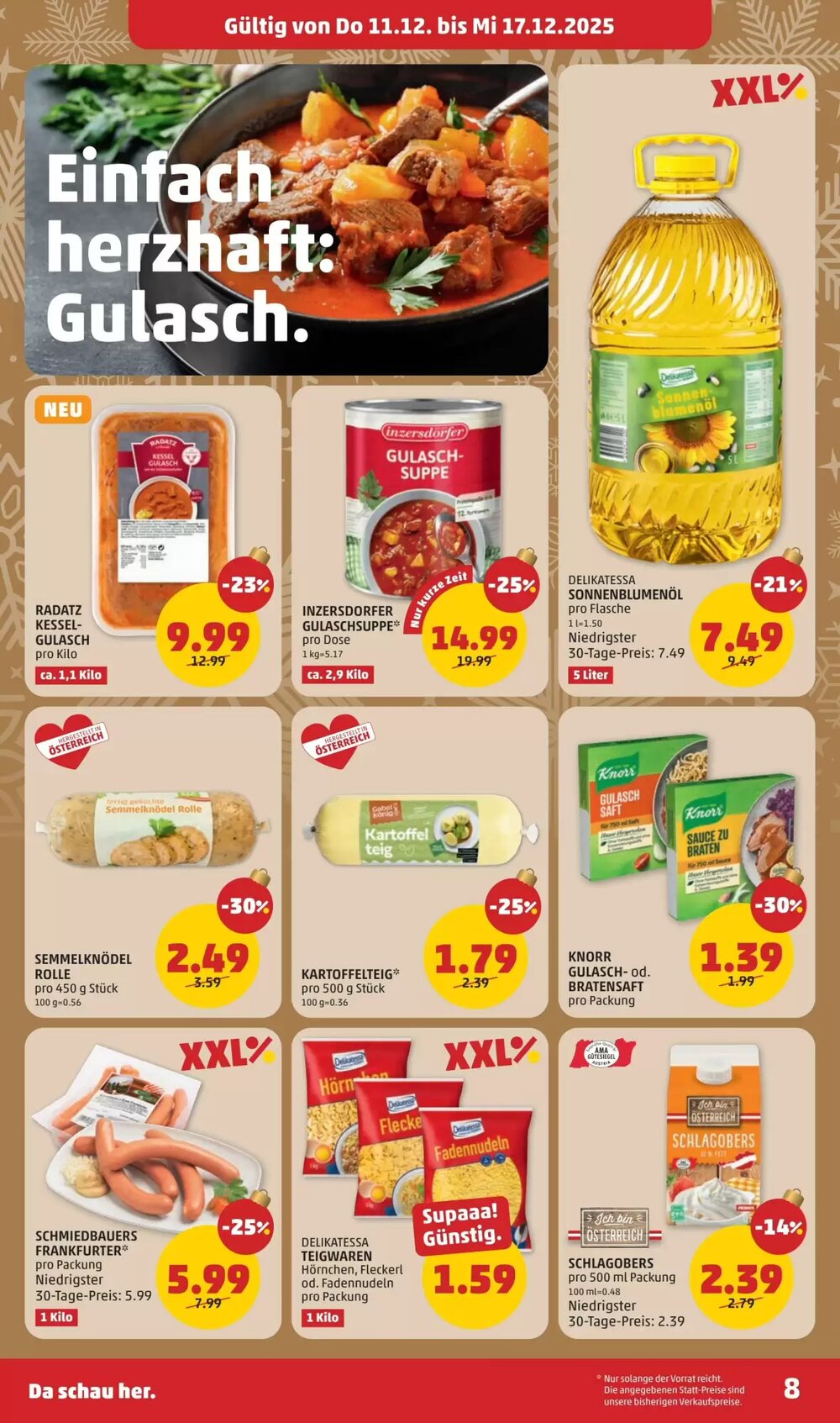 PENNY Flugblatt (ab 11.12.2025) - Angebote und Prospekt - Seite 8