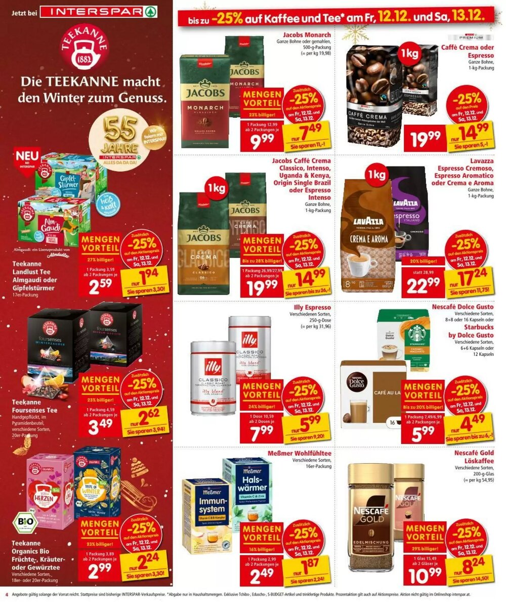 Interspar Flugblatt (ab 11.12.2025) - Angebote und Prospekt - Seite 4