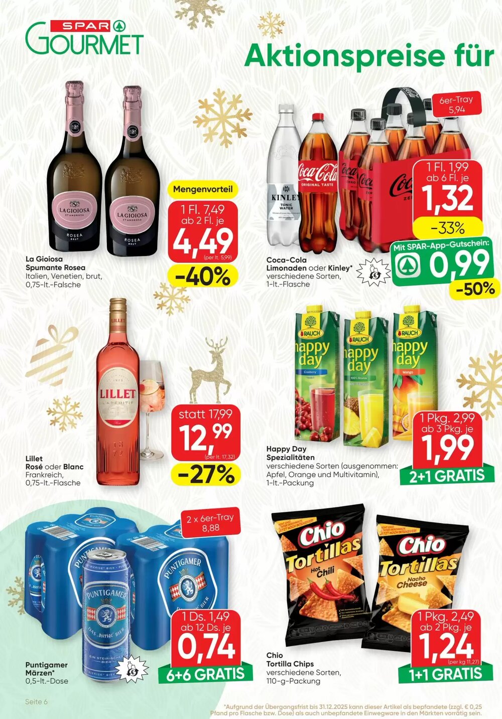 SPAR Gourmet Flugblatt (ab 11.12.2025) - Angebote und Prospekt - Seite 6