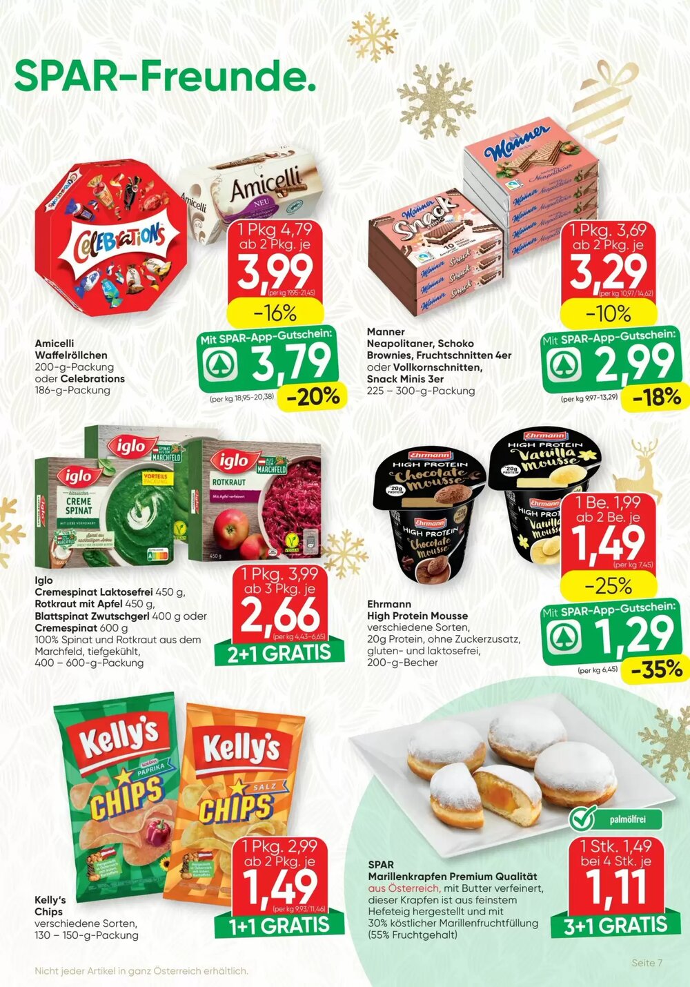 SPAR Gourmet Flugblatt (ab 11.12.2025) - Angebote und Prospekt - Seite 7