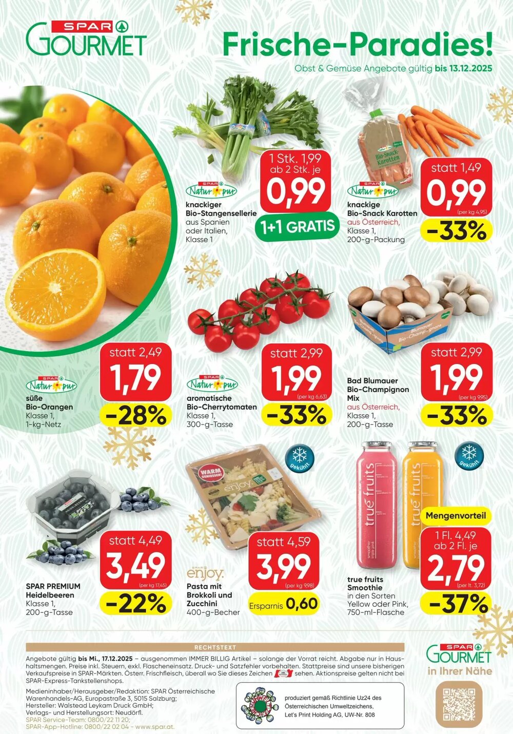 SPAR Gourmet Flugblatt (ab 11.12.2025) - Angebote und Prospekt - Seite 8