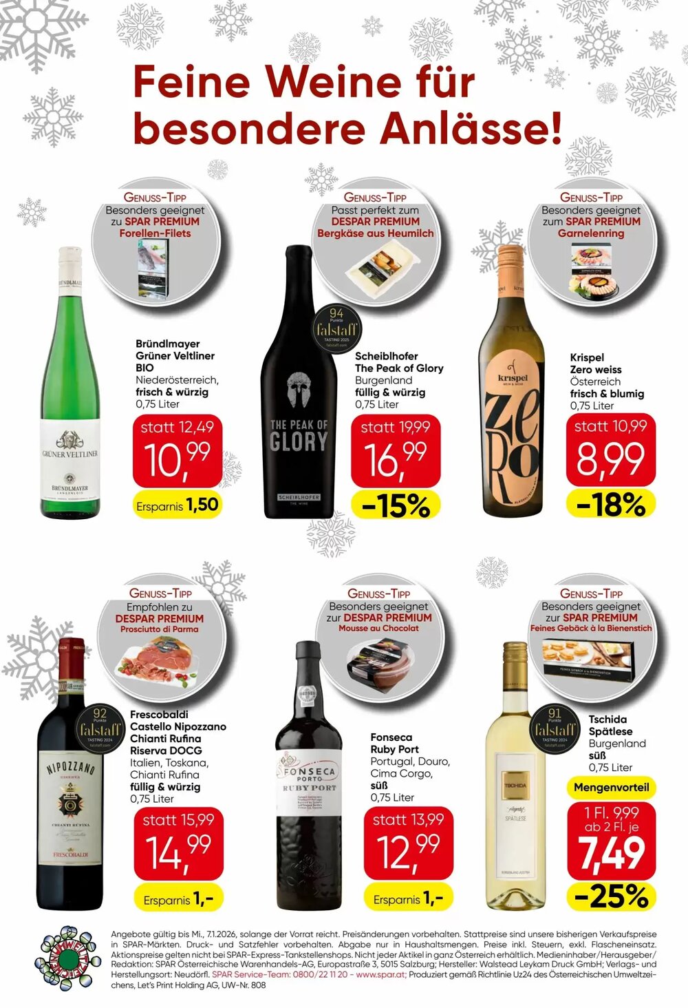 Spar Flugblatt (ab 11.12.2025) - Angebote und Prospekt - Seite 16