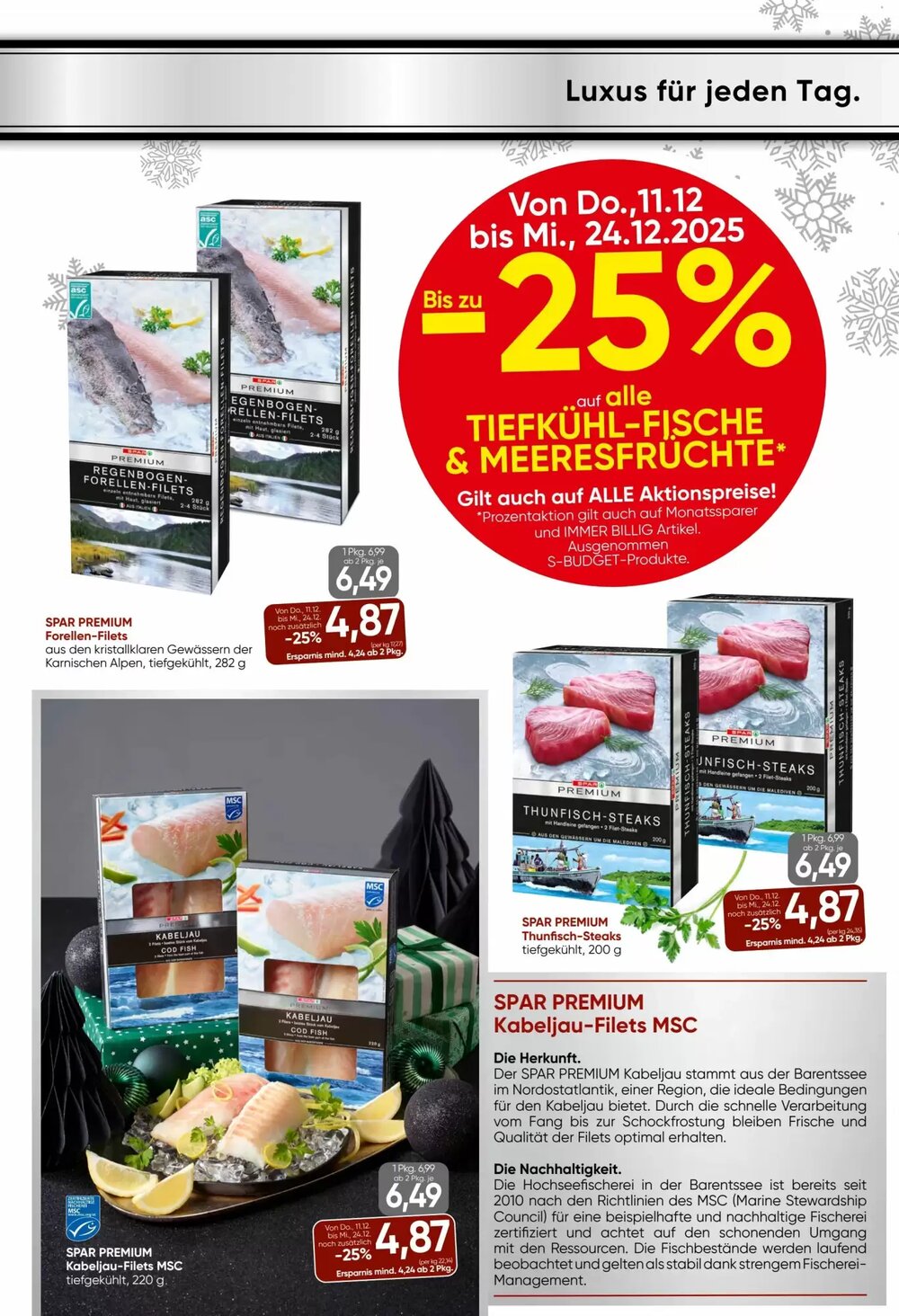 Spar Flugblatt (ab 11.12.2025) - Angebote und Prospekt - Seite 5