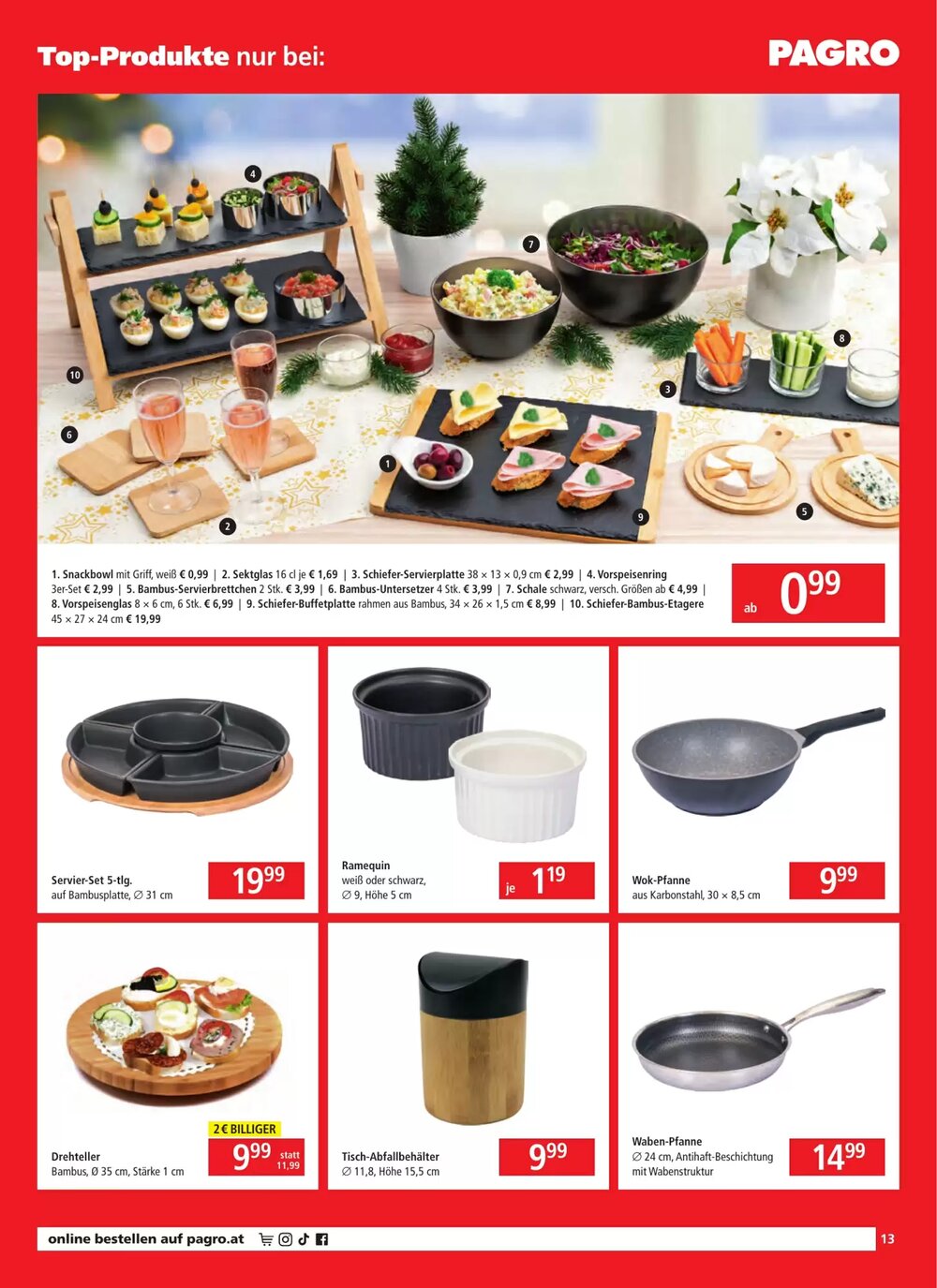 Pagro Diskont Flugblatt (ab 11.12.2025) - Angebote und Prospekt - Seite 13
