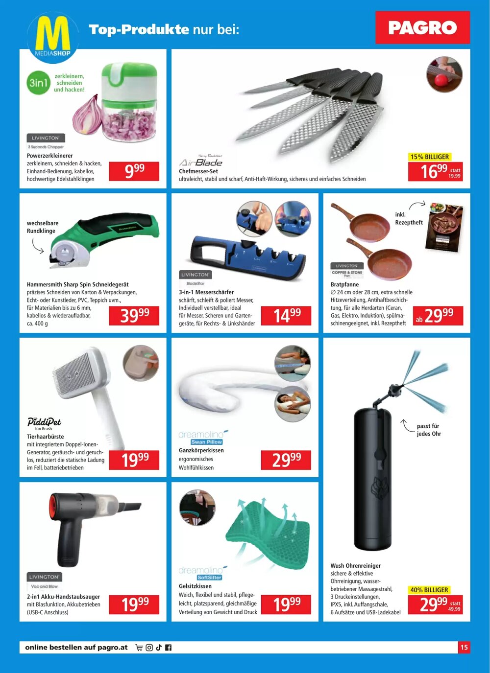 Pagro Diskont Flugblatt (ab 11.12.2025) - Angebote und Prospekt - Seite 15