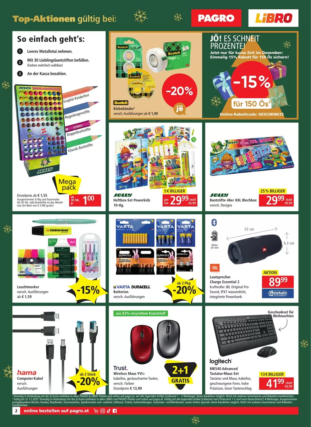 Pagro Diskont Flugblatt (ab 11.12.2025) - Angebote und Prospekt - Seite 2