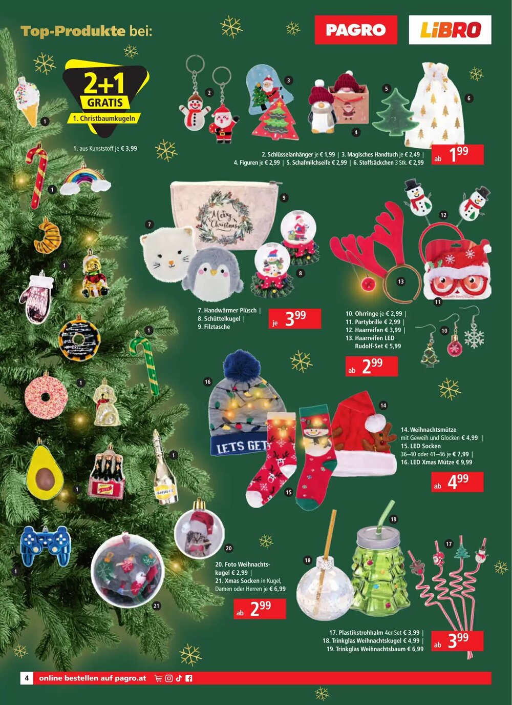 Pagro Diskont Flugblatt (ab 11.12.2025) - Angebote und Prospekt - Seite 4