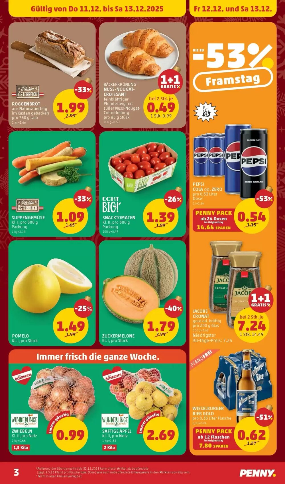 PENNY Flugblatt (ab 11.12.2025) - Angebote und Prospekt - Seite 3