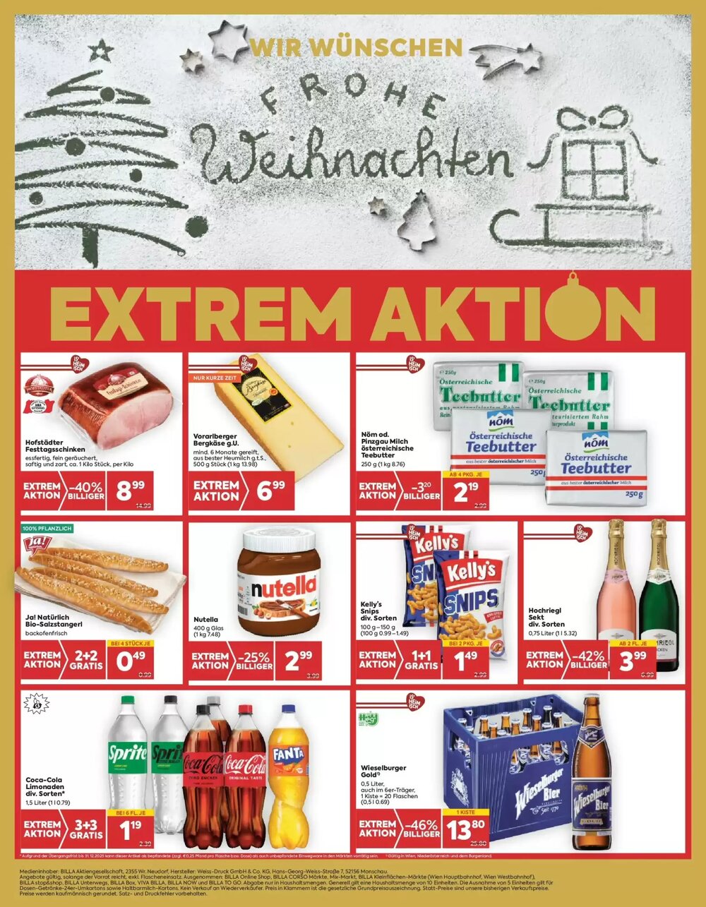 Billa Flugblatt (ab 11.12.2025) - Angebote und Prospekt - Seite 14
