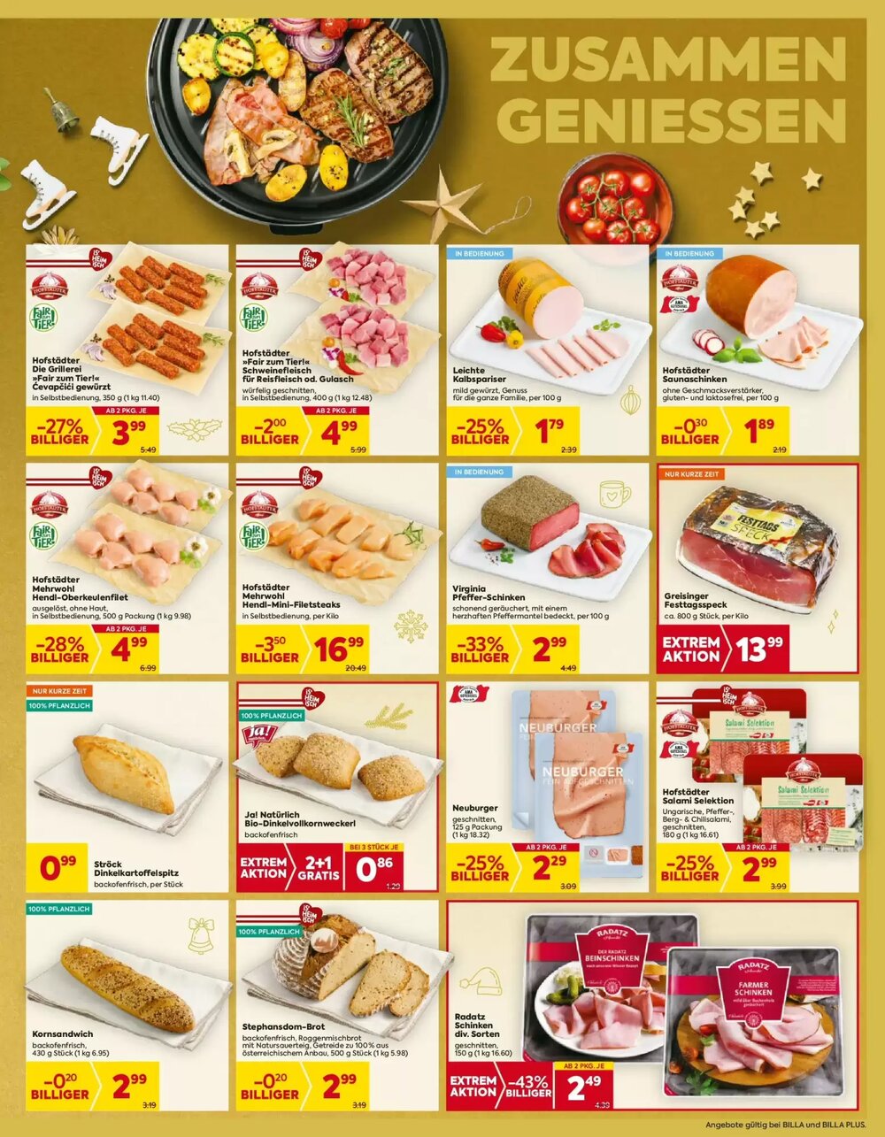 Billa Flugblatt (ab 11.12.2025) - Angebote und Prospekt - Seite 7