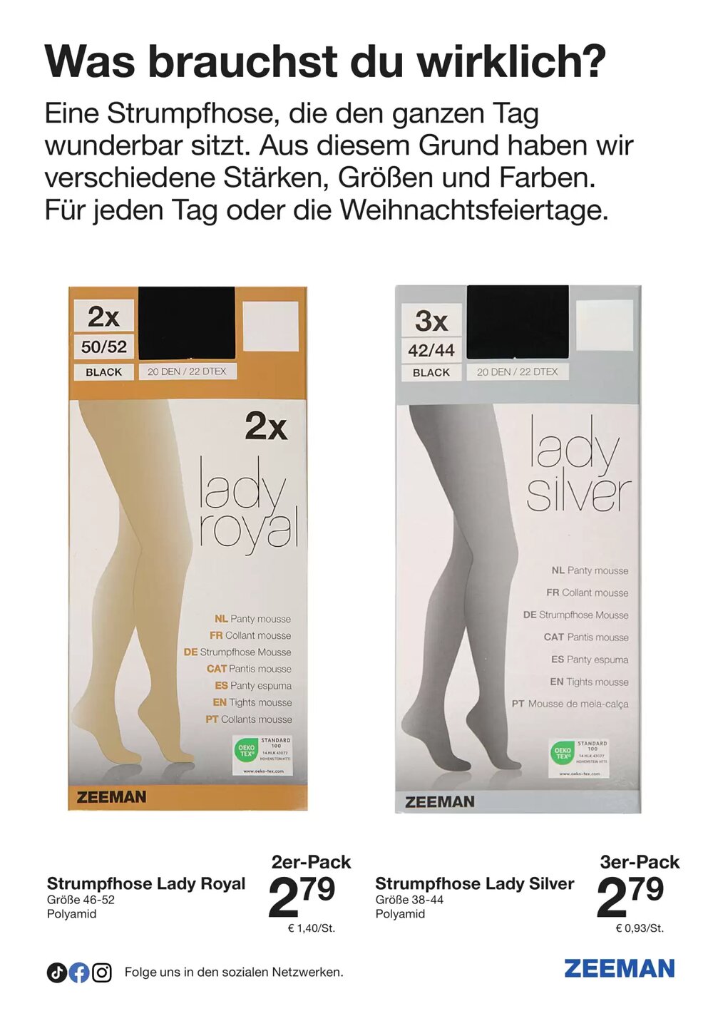 Zeeman Flugblatt (ab 13.12.2025) - Angebote und Prospekt - Seite 17