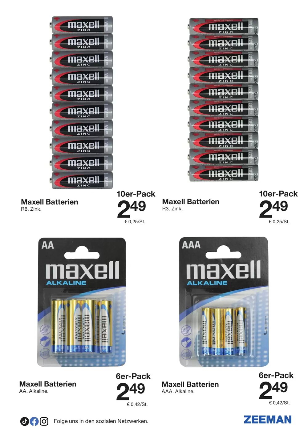 Zeeman Flugblatt (ab 13.12.2025) - Angebote und Prospekt - Seite 19