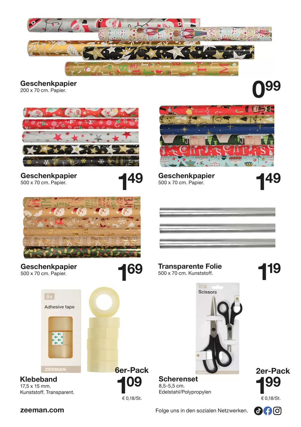 Zeeman Flugblatt (ab 13.12.2025) - Angebote und Prospekt - Seite 4