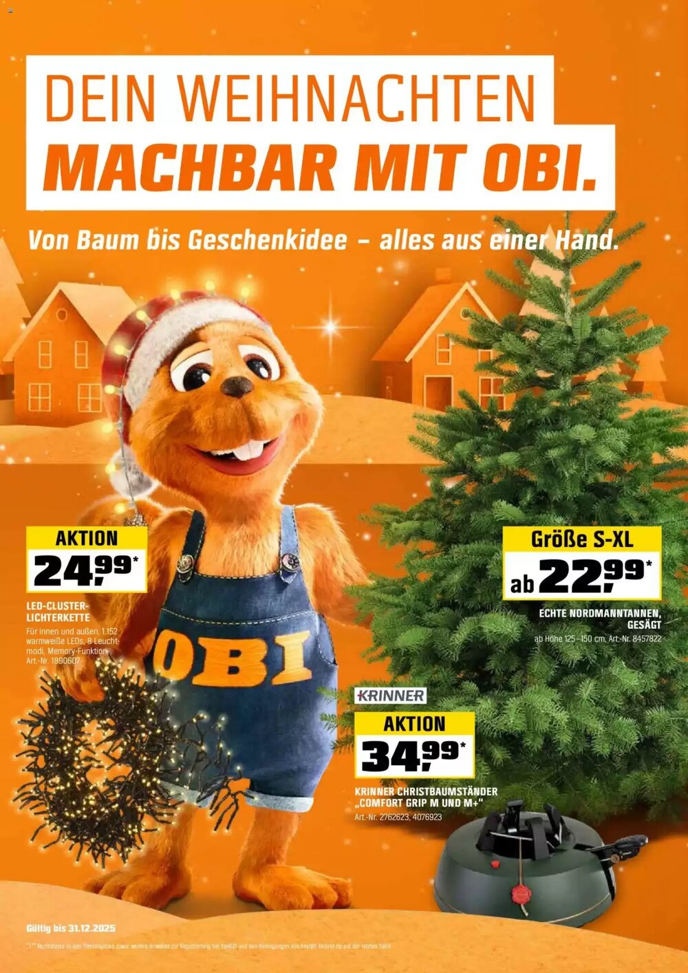 OBI Flugblatt (ab 14.12.2025) - Angebote und Prospekt - Seite 1
