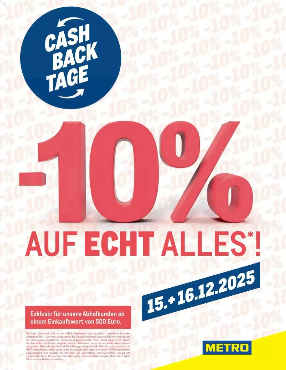 Metro Flugblatt (ab 15.12.2025) - Angebote und Prospekt - Seite 1