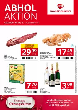 Transgourmet Flugblatt (ab 15.12.2025) - Angebote und Prospekt
