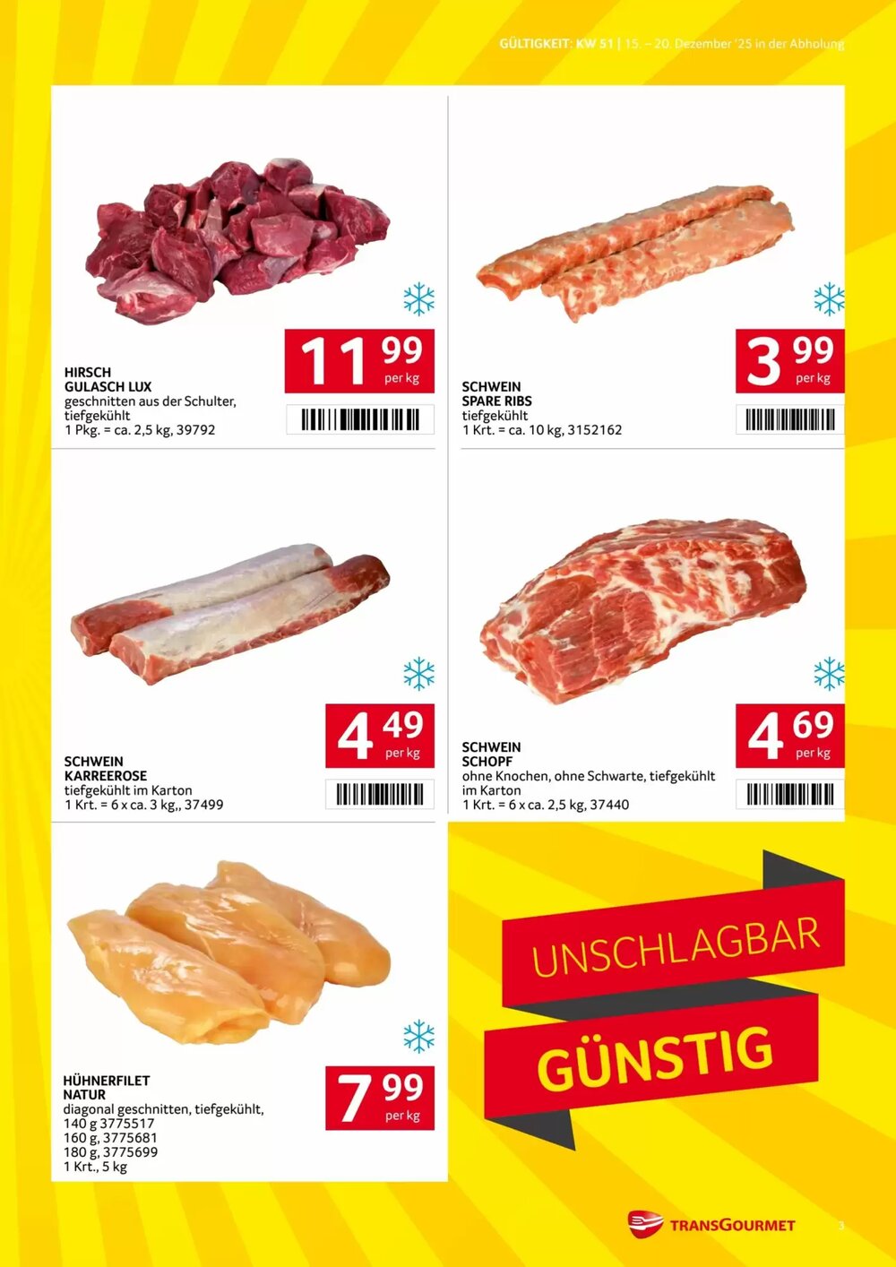 Transgourmet Flugblatt (ab 15.12.2025) - Angebote und Prospekt - Seite 3