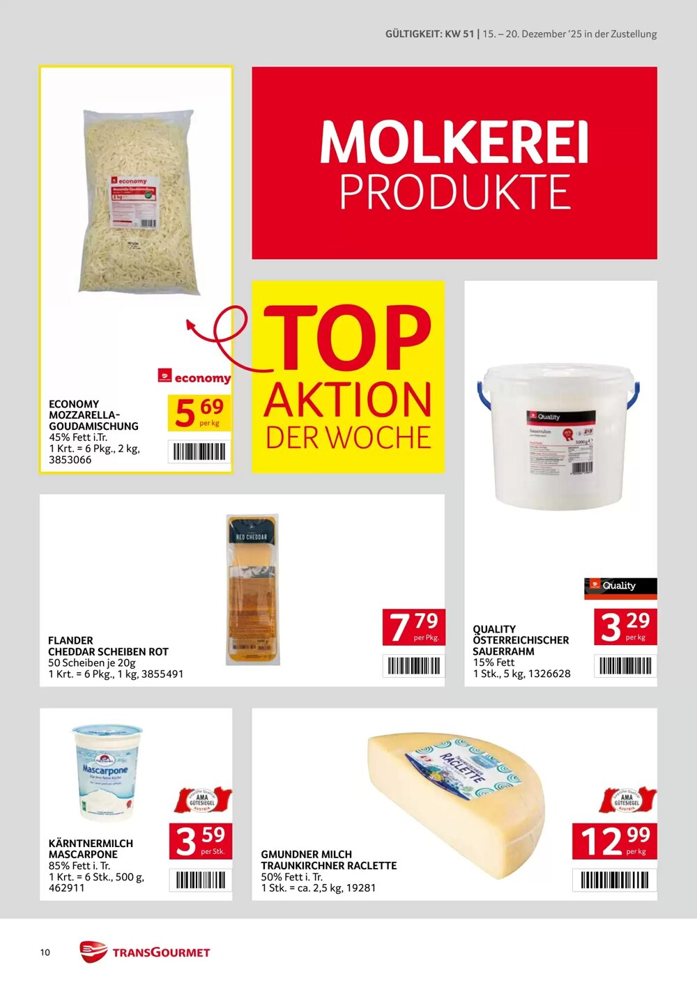 Transgourmet Flugblatt (ab 15.12.2025) - Angebote und Prospekt - Seite 10