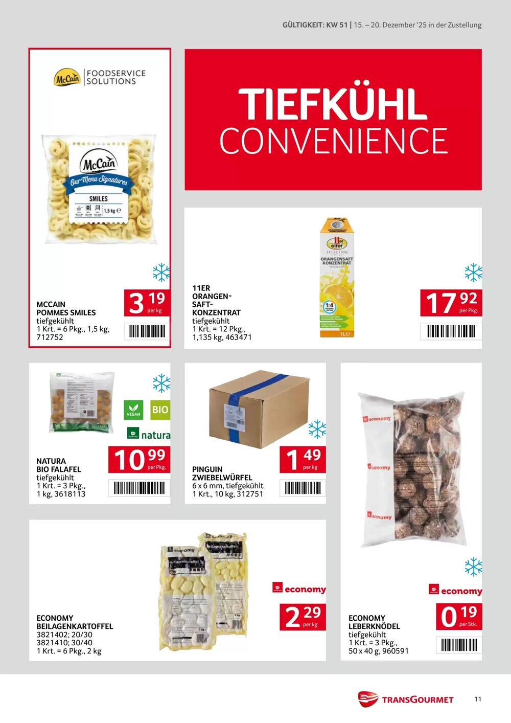 Transgourmet Flugblatt (ab 15.12.2025) - Angebote und Prospekt - Seite 11
