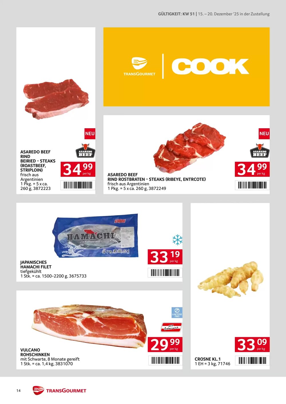 Transgourmet Flugblatt (ab 15.12.2025) - Angebote und Prospekt - Seite 14