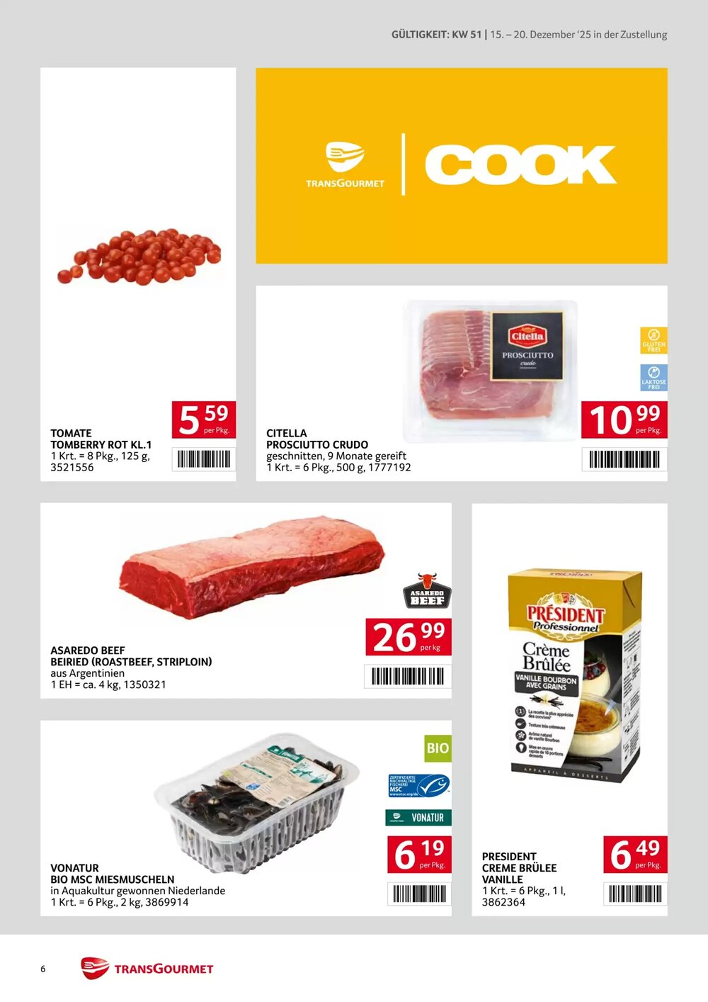 Transgourmet Flugblatt (ab 15.12.2025) - Angebote und Prospekt - Seite 6
