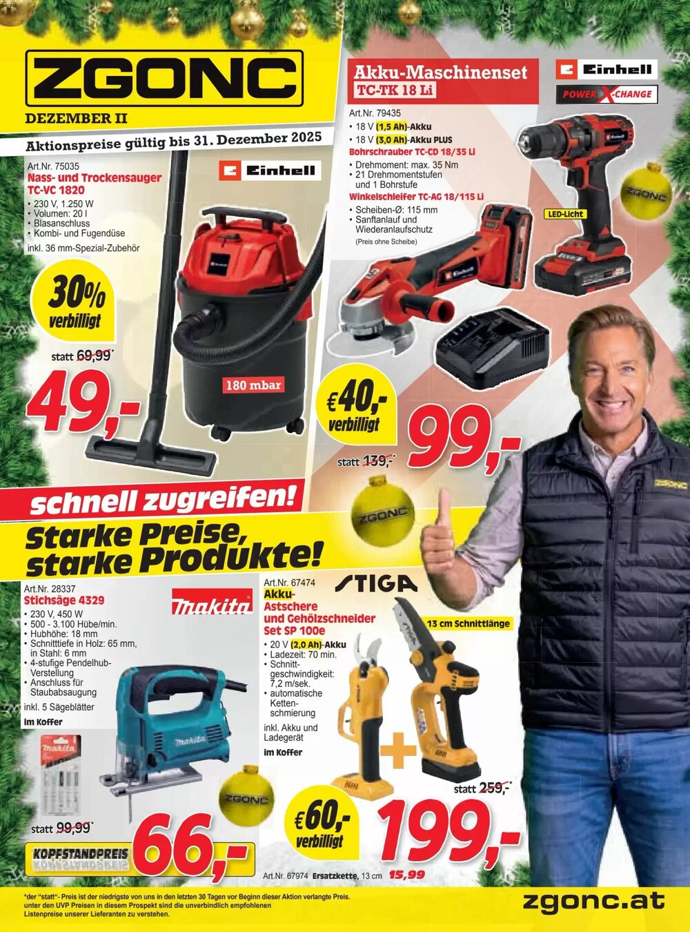 Zgonc Flugblatt (ab 15.12.2025) - Angebote und Prospekt - Seite 1