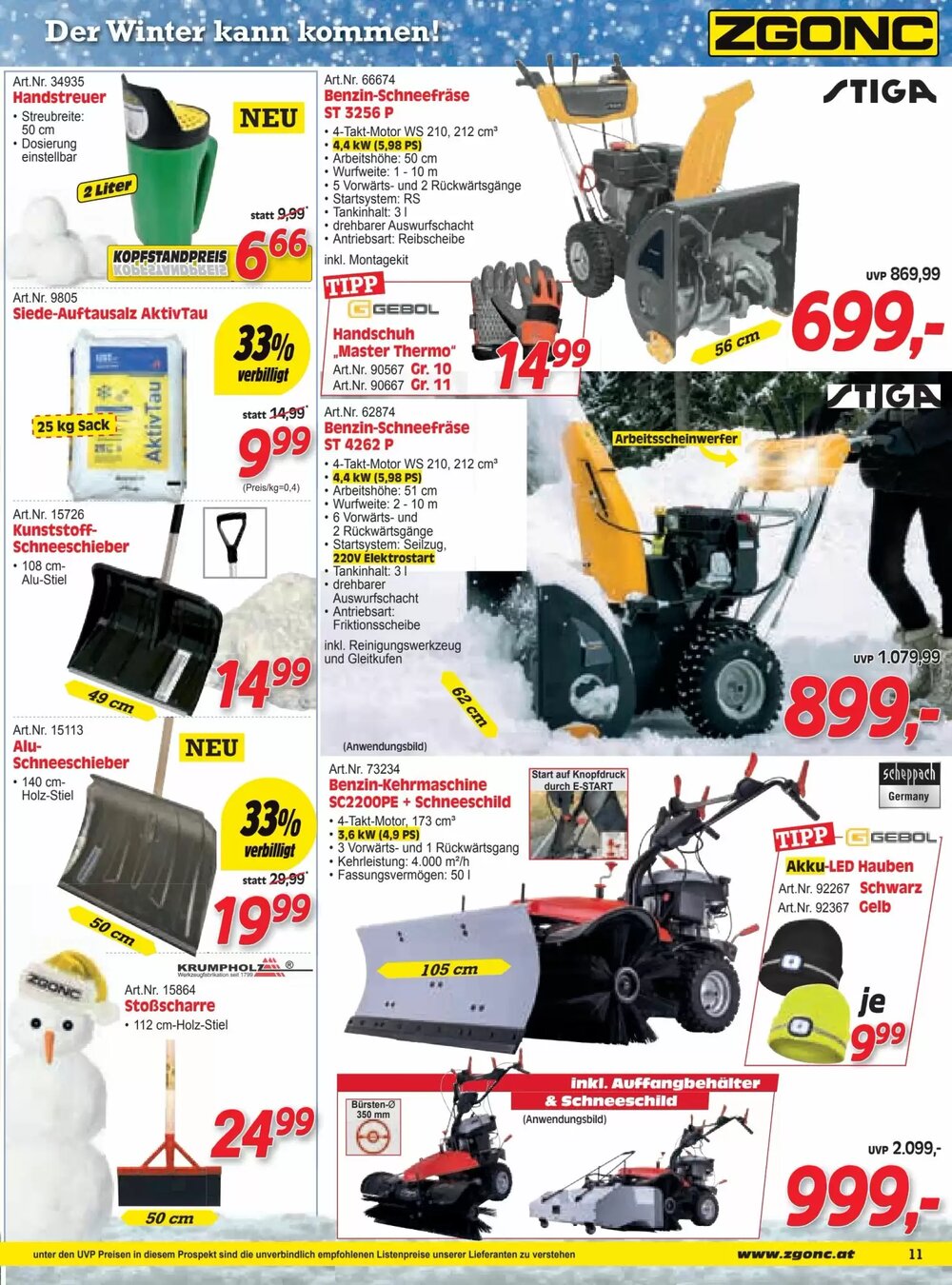 Zgonc Flugblatt (ab 15.12.2025) - Angebote und Prospekt - Seite 11