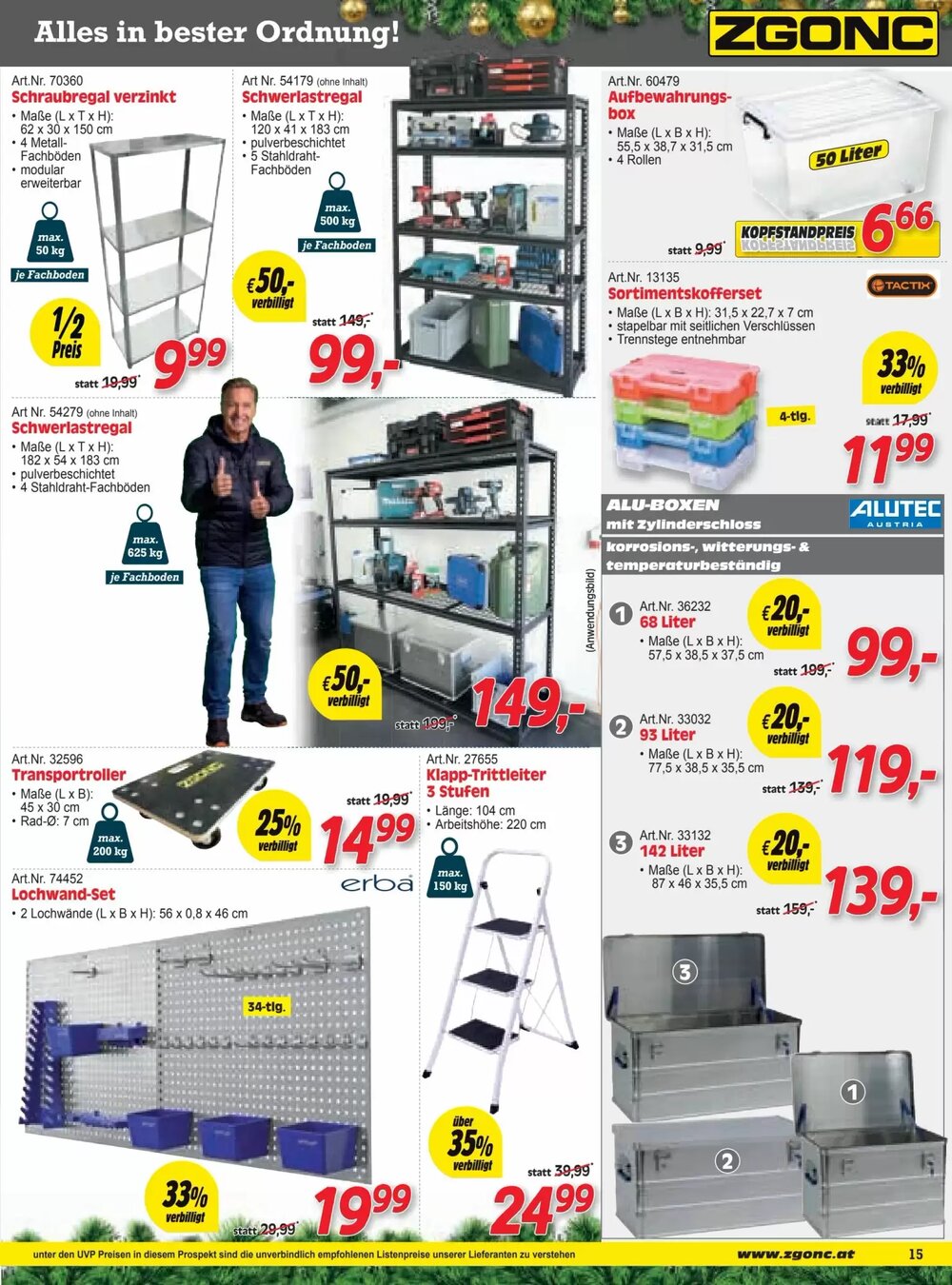 Zgonc Flugblatt (ab 15.12.2025) - Angebote und Prospekt - Seite 15