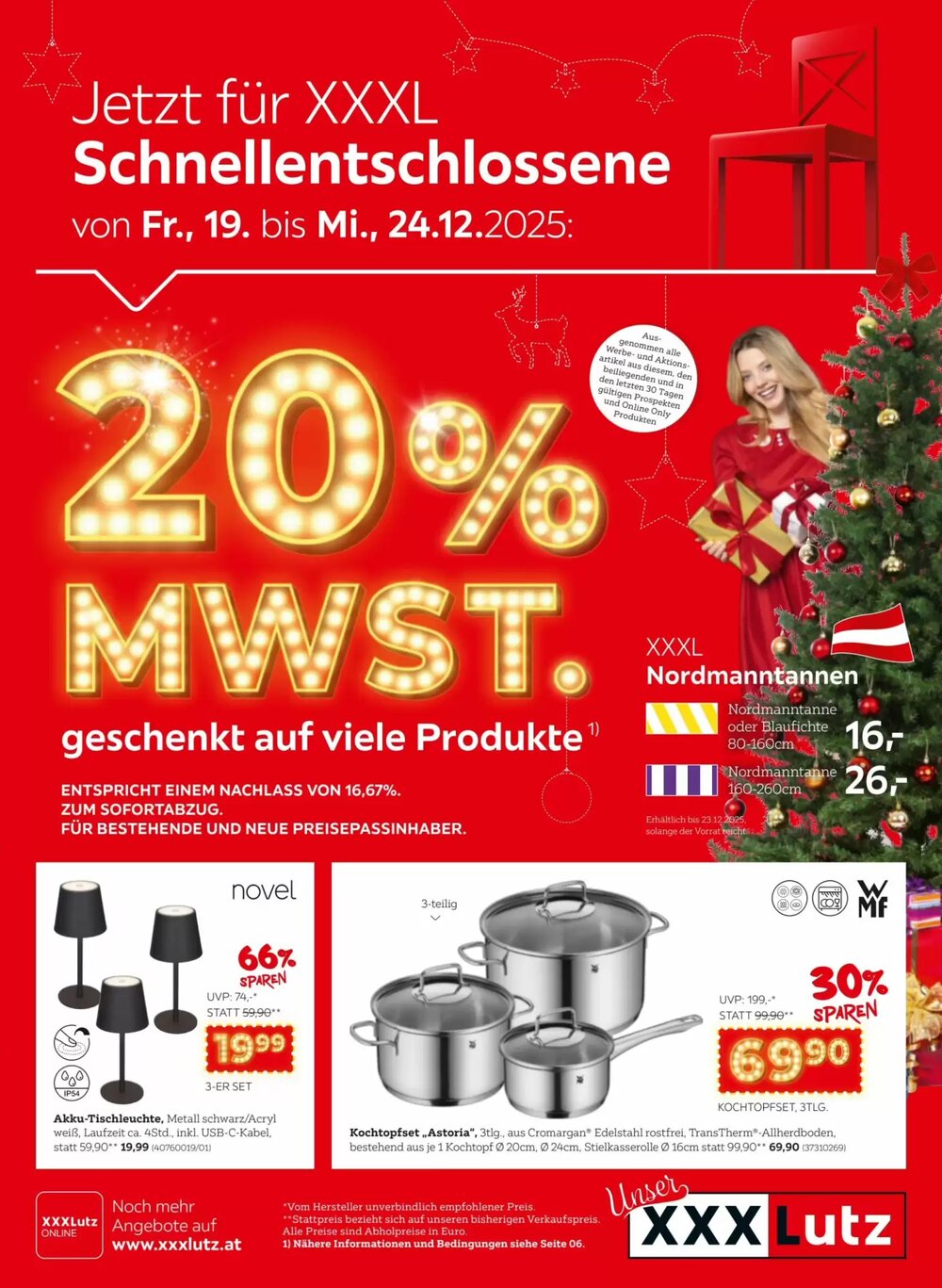 XXXLutz Flugblatt (ab 16.12.2025) - Angebote und Prospekt - Seite 1