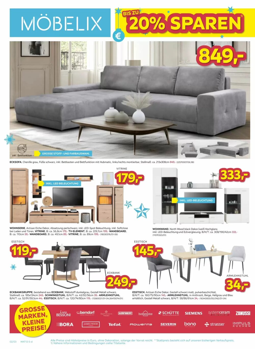 Möbelix Flugblatt (ab 16.12.2025) - Angebote und Prospekt - Seite 2
