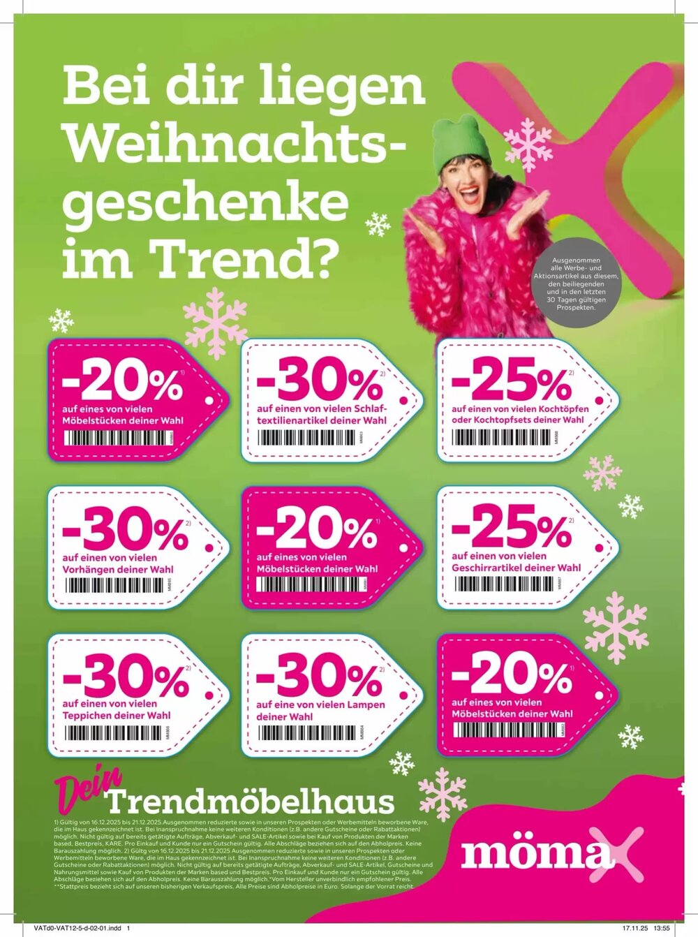 Mömax Flugblatt (ab 16.12.2025) - Angebote und Prospekt - Seite 1
