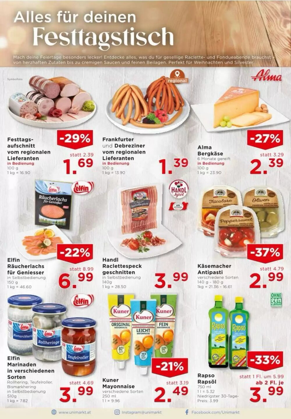 Unimarkt Flugblatt (ab 17.12.2025) - Angebote und Prospekt - Seite 8