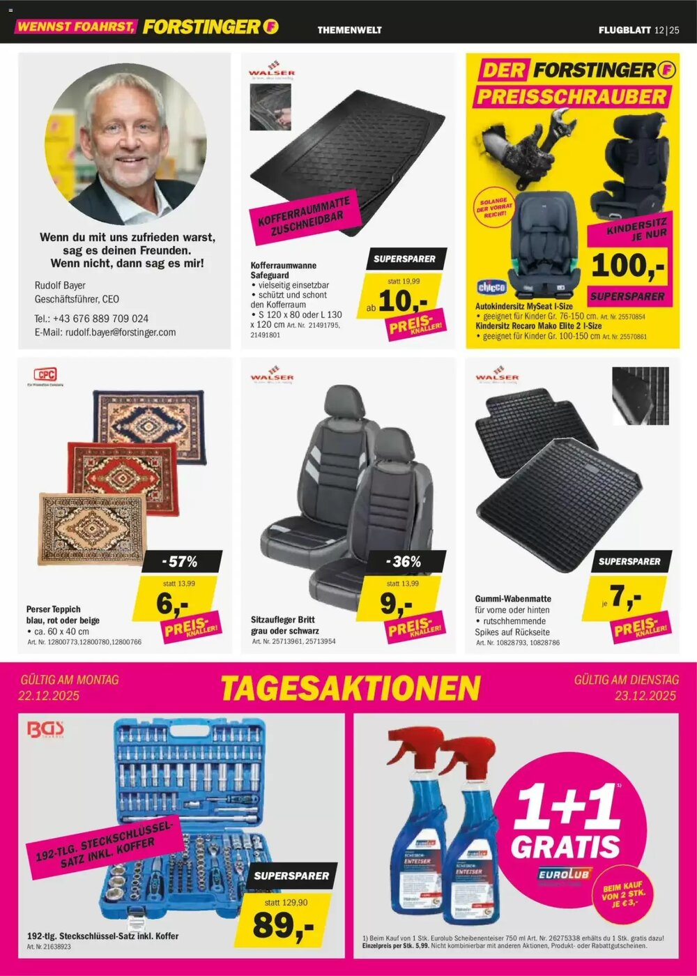 Forstinger Flugblatt (ab 17.12.2025) - Angebote und Prospekt - Seite 10