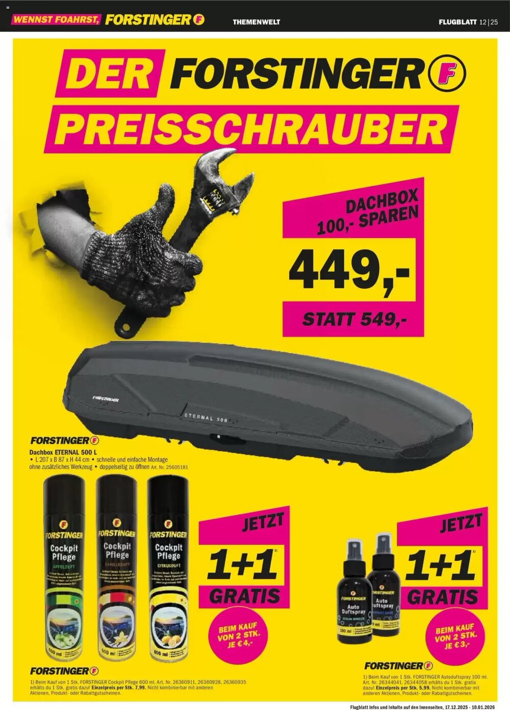 Forstinger Flugblatt (ab 17.12.2025) - Angebote und Prospekt - Seite 12