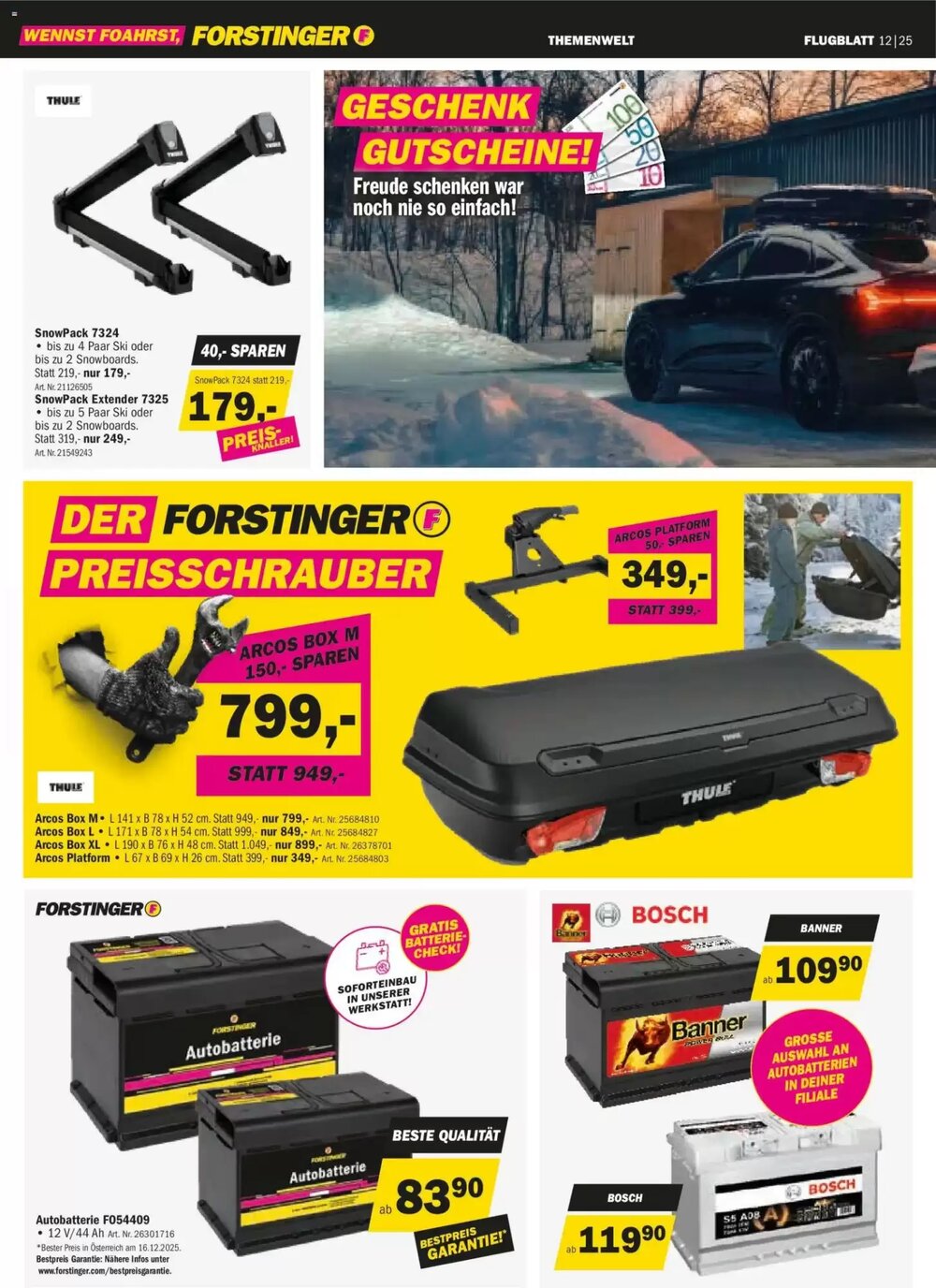 Forstinger Flugblatt (ab 17.12.2025) - Angebote und Prospekt - Seite 2